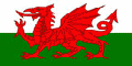 The national flag of Wales