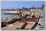 Lyme Regis beach renovations 2006