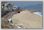 Lyme Regis beach renovations 2006