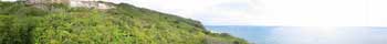 The undercliff walk at Lyme Regis